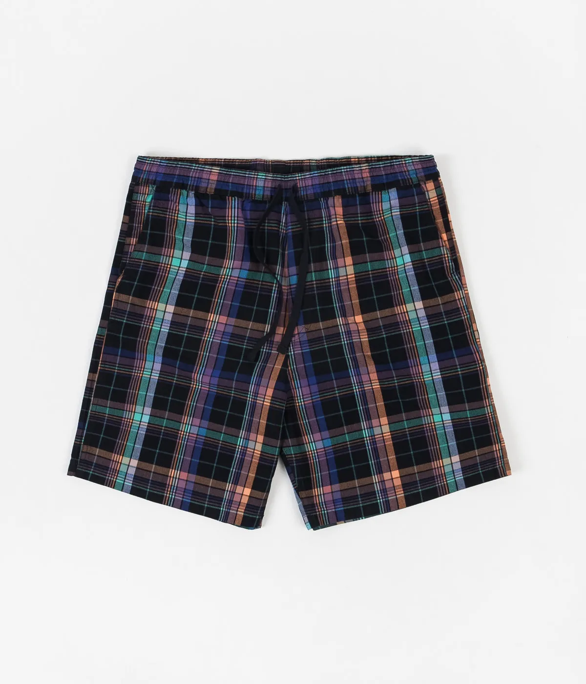 Carhartt Vilay Shorts - Vilay Check / Dark Navy