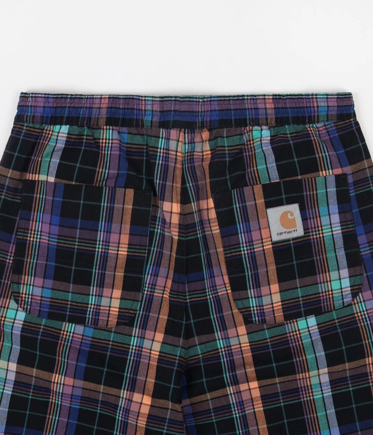 Carhartt Vilay Shorts - Vilay Check / Dark Navy