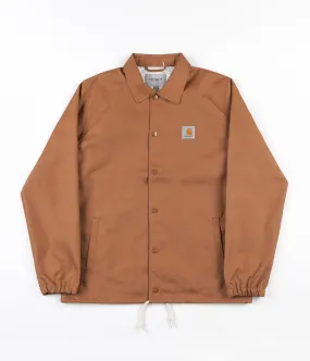 Carhartt Watch Coach Jacket - Hamilton Brown / Broken White