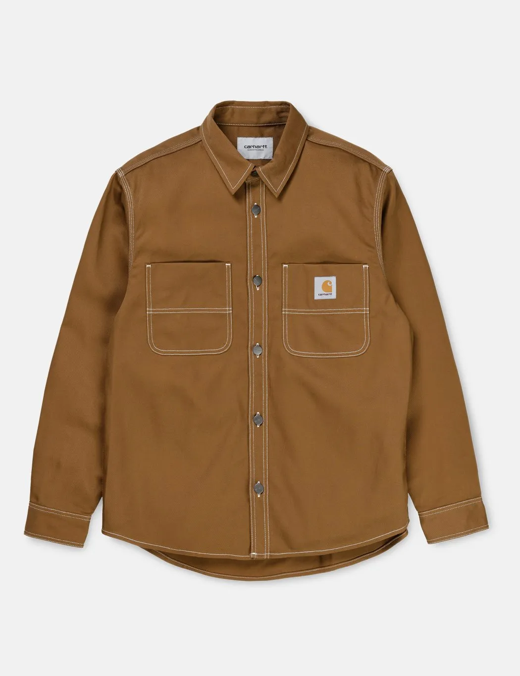 Carhartt-WIP Chalk Shirt Jacket (Regular Fit) - Hamilton Brown