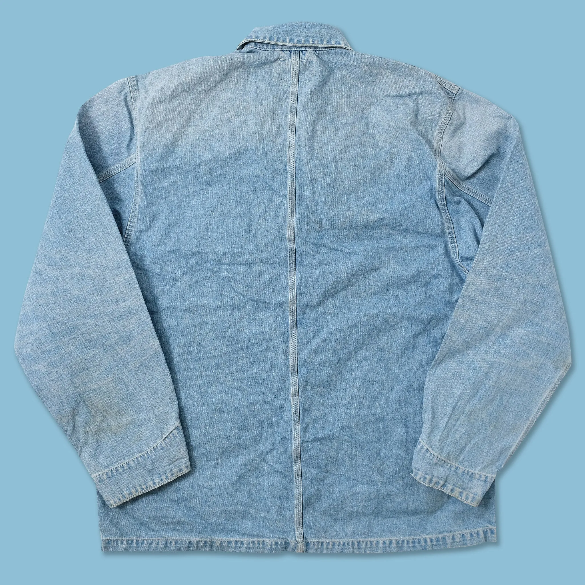 Carhartt WIP Denim Chore Coat Large