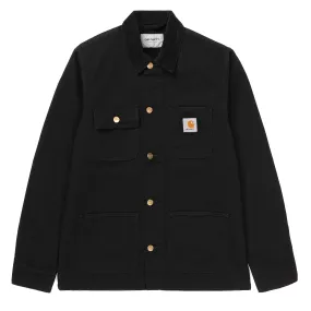 Carhartt WIP Michigan Coat Black / Black Rinsed