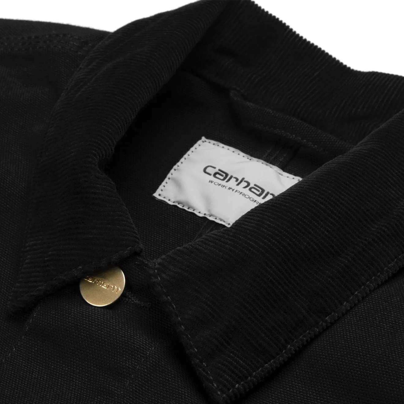 Carhartt WIP Michigan Coat Black / Black Rinsed