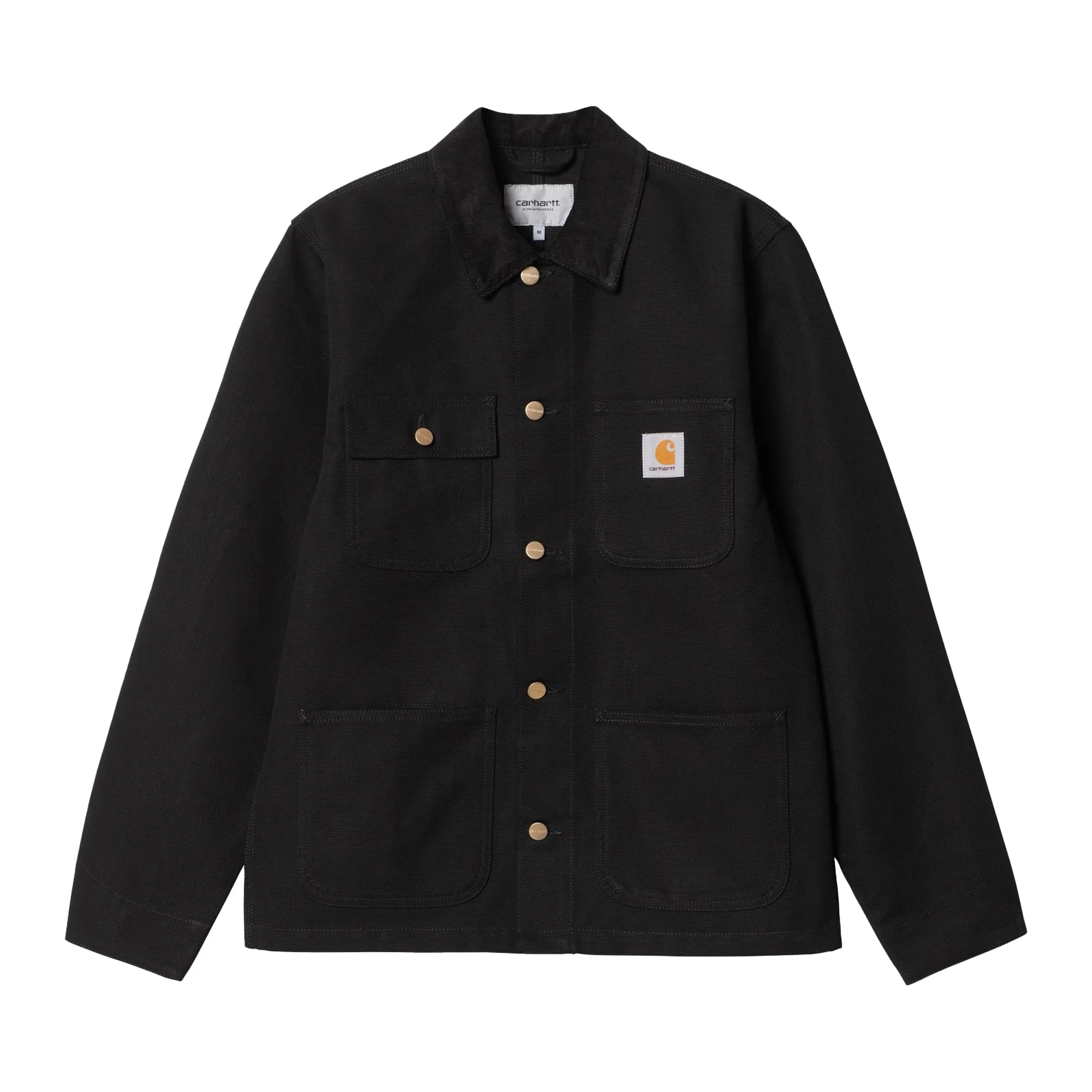 Carhartt WIP Michigan Coat Black/Black Aged Canvas