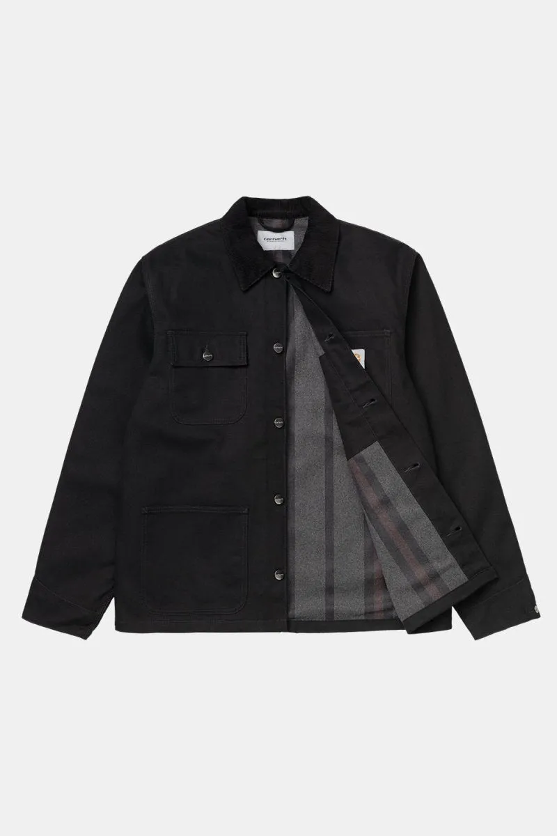 Carhartt WIP Michigan Coat (Black/Black Rigid)