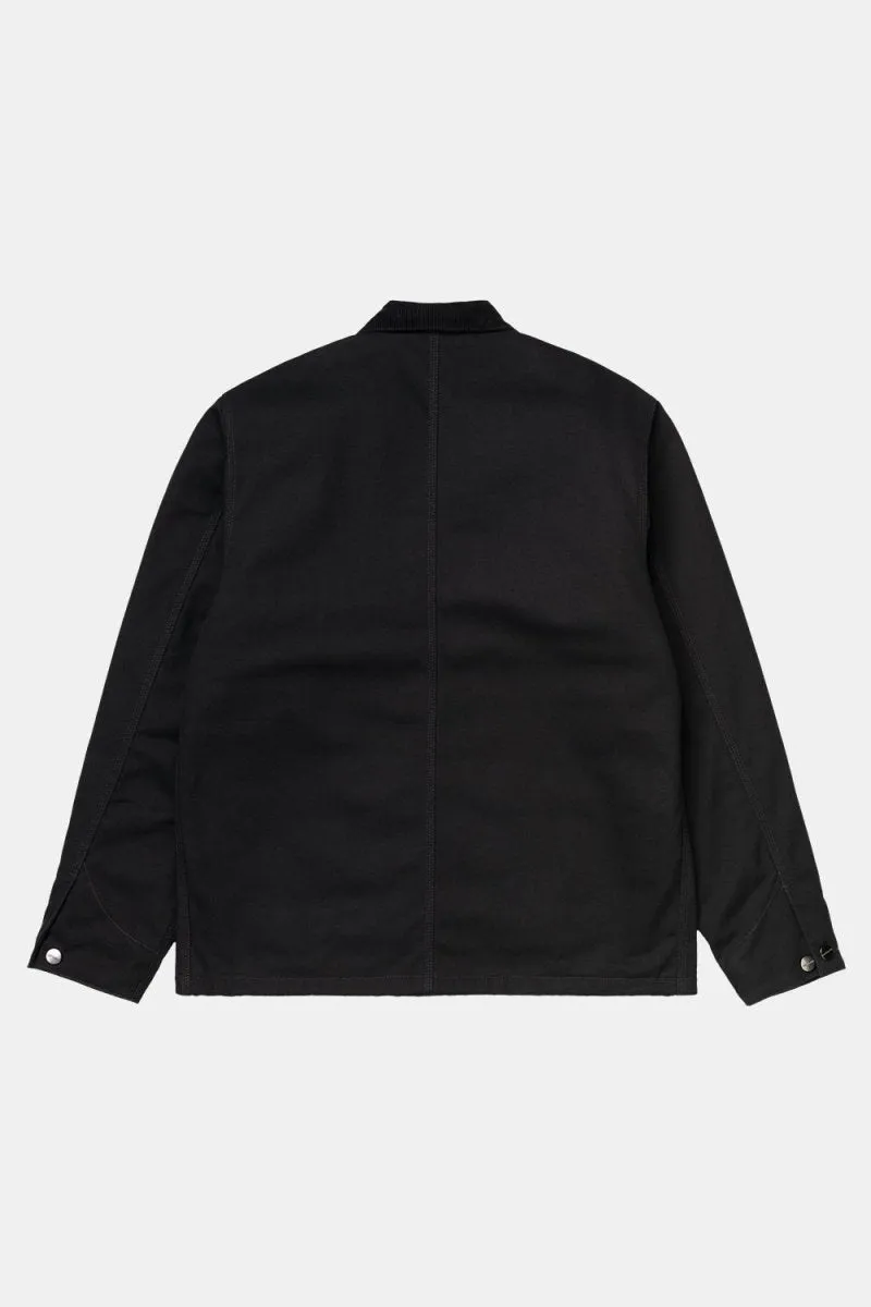 Carhartt WIP Michigan Coat (Black/Black Rigid)