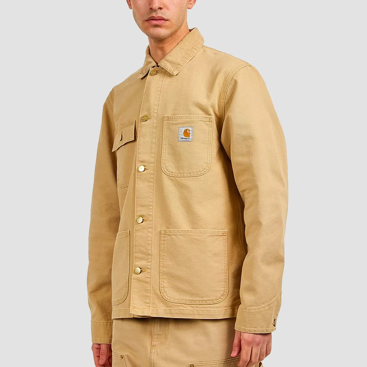 Carhartt WIP Michigan Coat Bourbon/Bourbon Aged Canvas