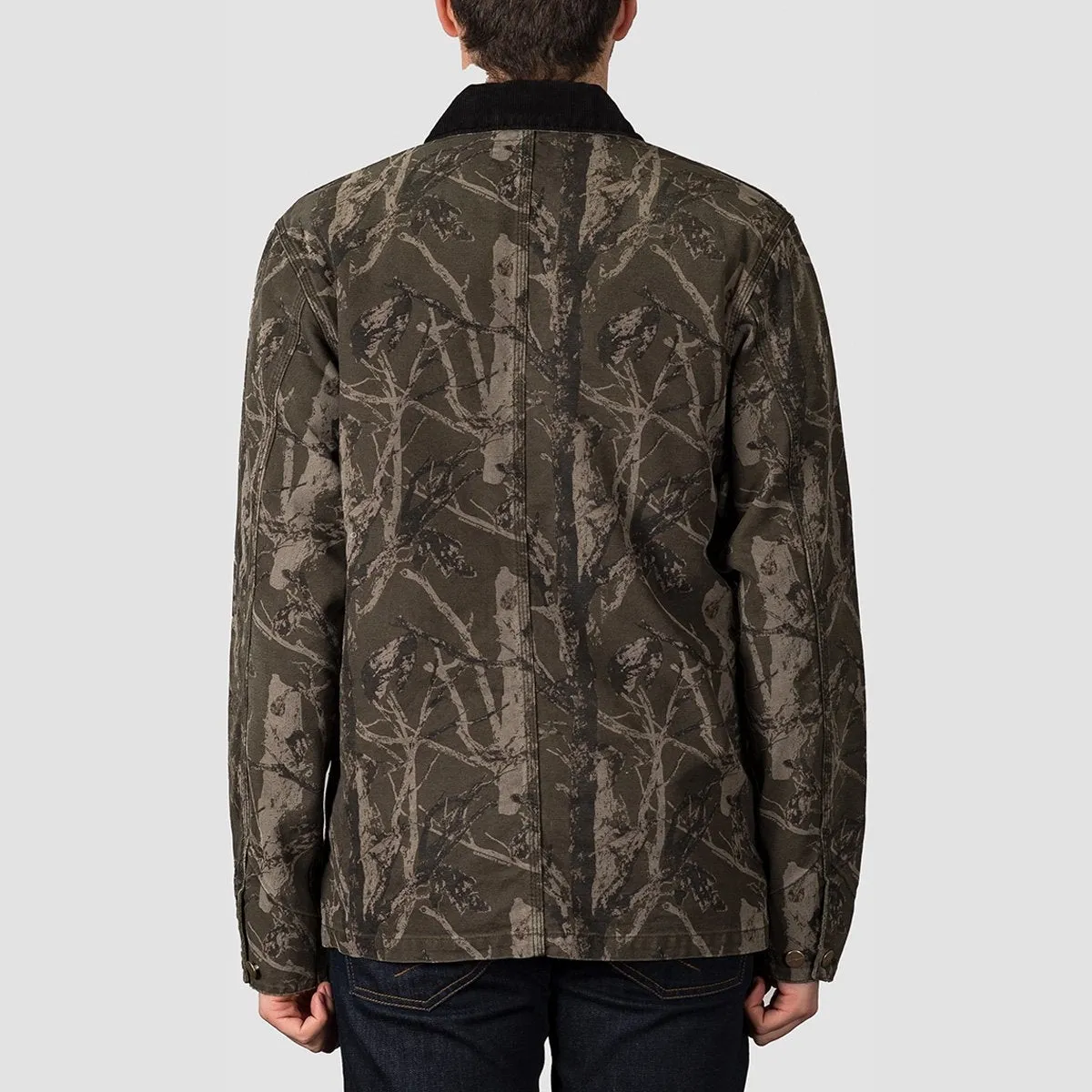 Carhartt WIP Michigan Coat Camo Tree Green Aged Canvas