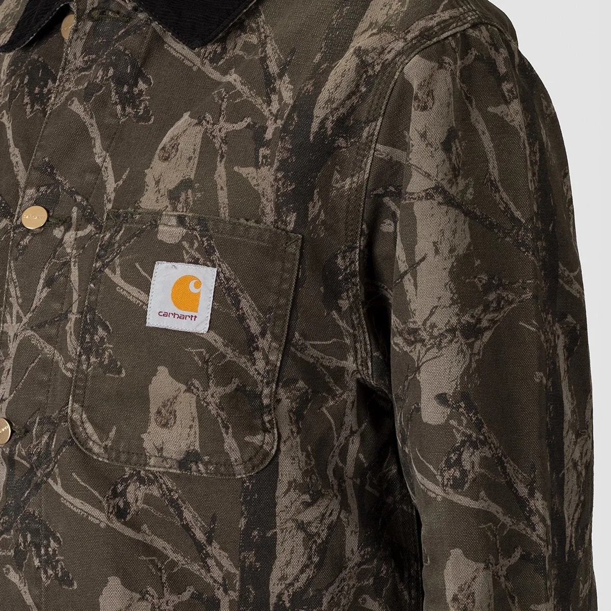 Carhartt WIP Michigan Coat Camo Tree Green Aged Canvas