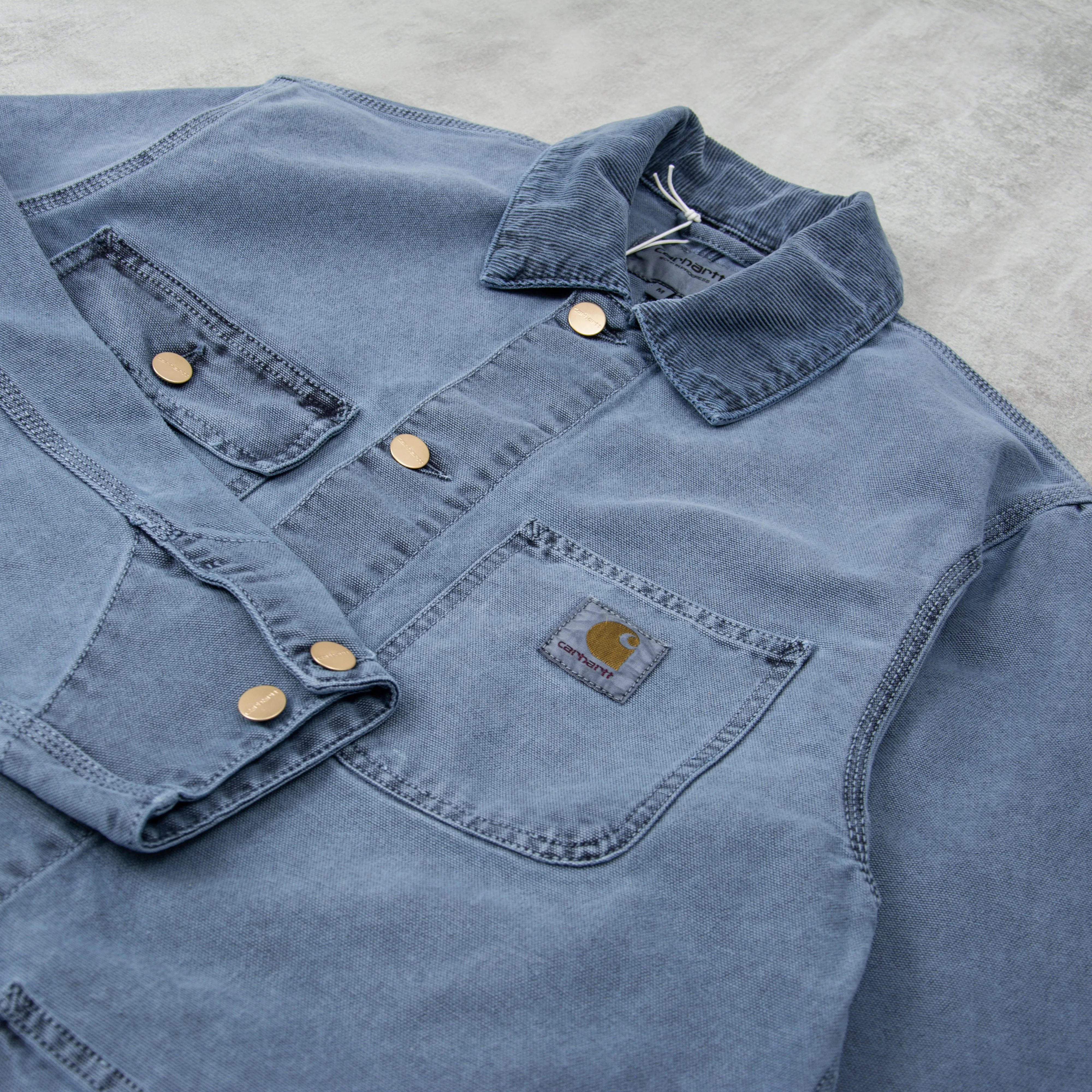 Carhartt WIP Michigan Coat - Storm Blue Faded