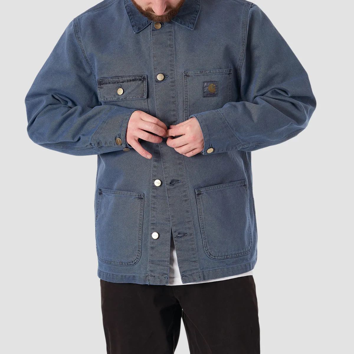 Carhartt WIP Michigan Coat Storm Blue/Storm Blue Faded