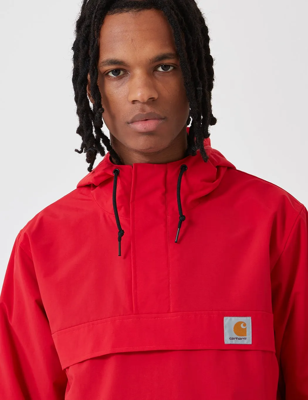 Carhartt-WIP Nimbus Half-Zip Jacket (Un-Lined) - Cardinal Red