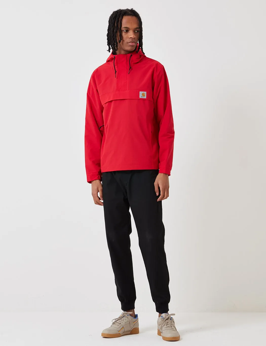 Carhartt-WIP Nimbus Half-Zip Jacket (Un-Lined) - Cardinal Red