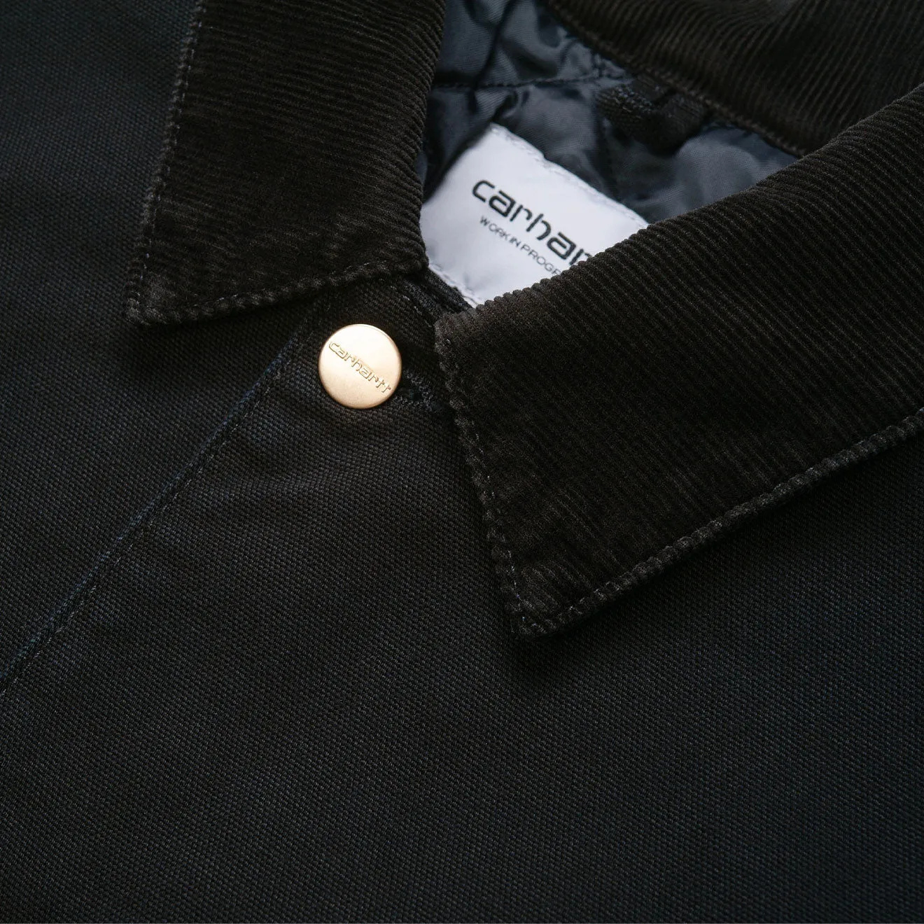 Carhartt WIP OG Chore Coat Black / Black Aged Canvas