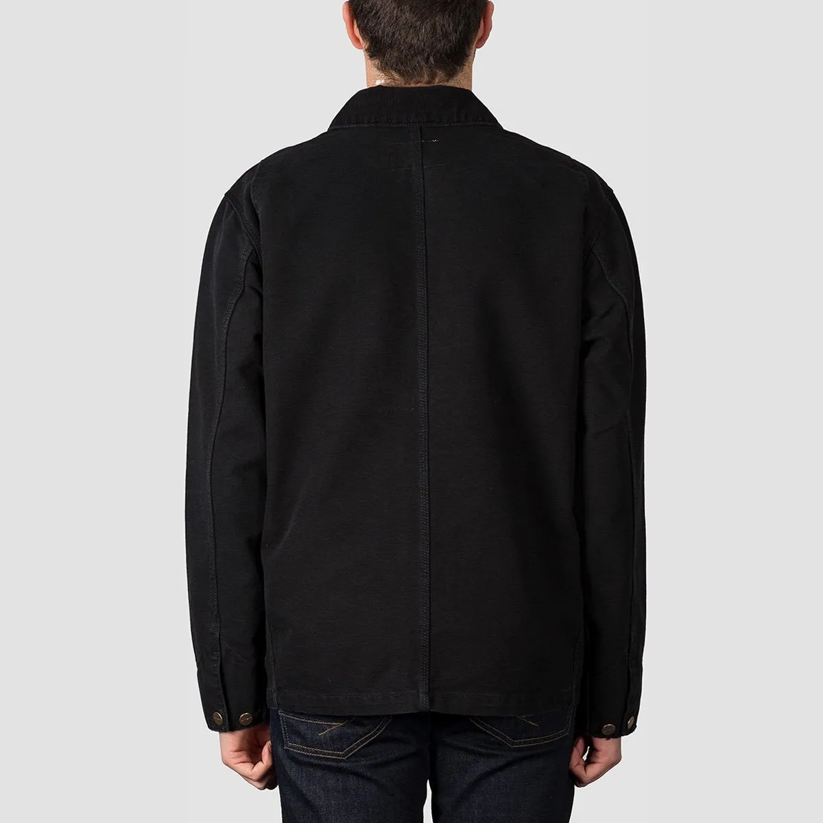 Carhartt WIP OG Chore Coat Black/Black Aged Canvas