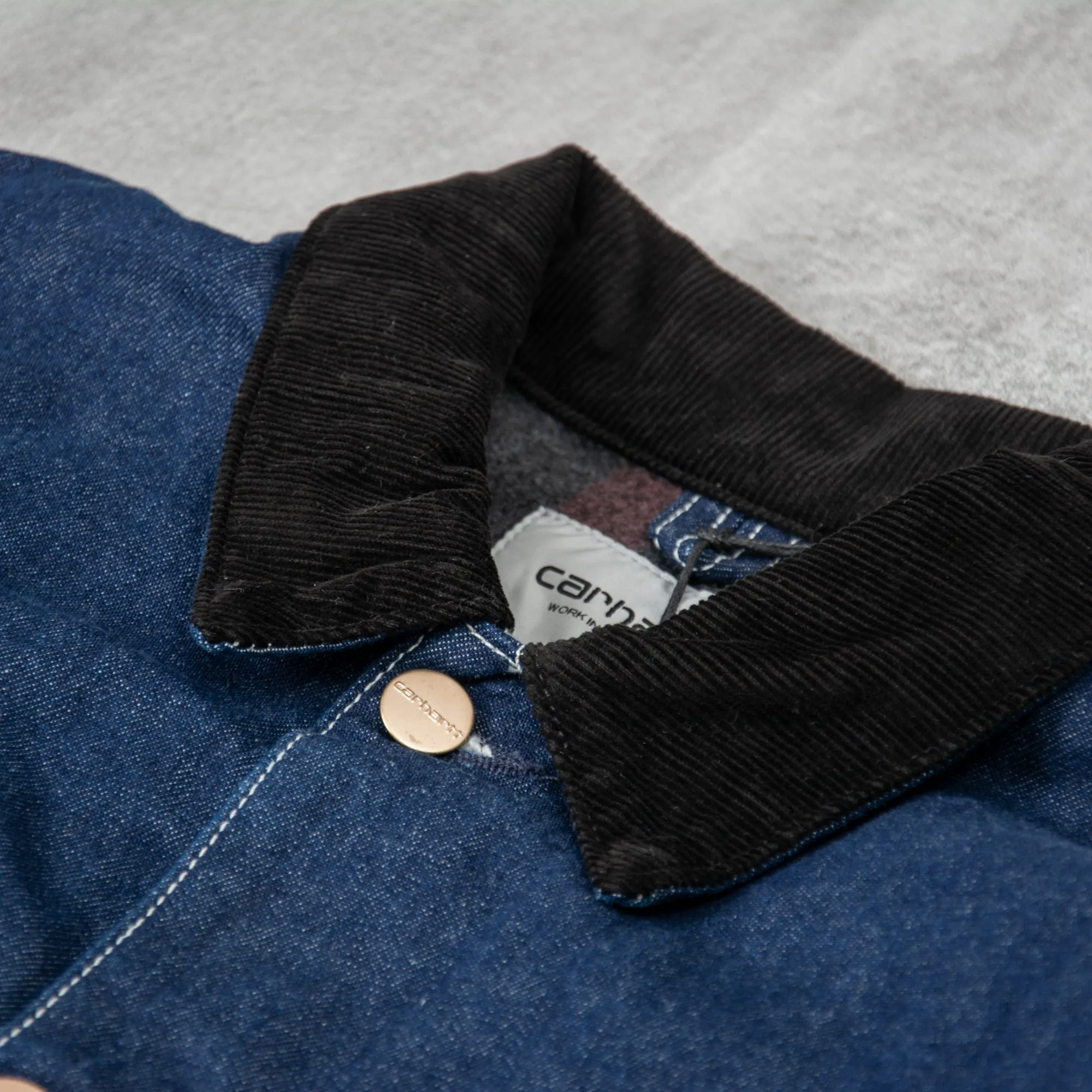 Carhartt WIP OG Chore Coat - Blue / Black One Wash