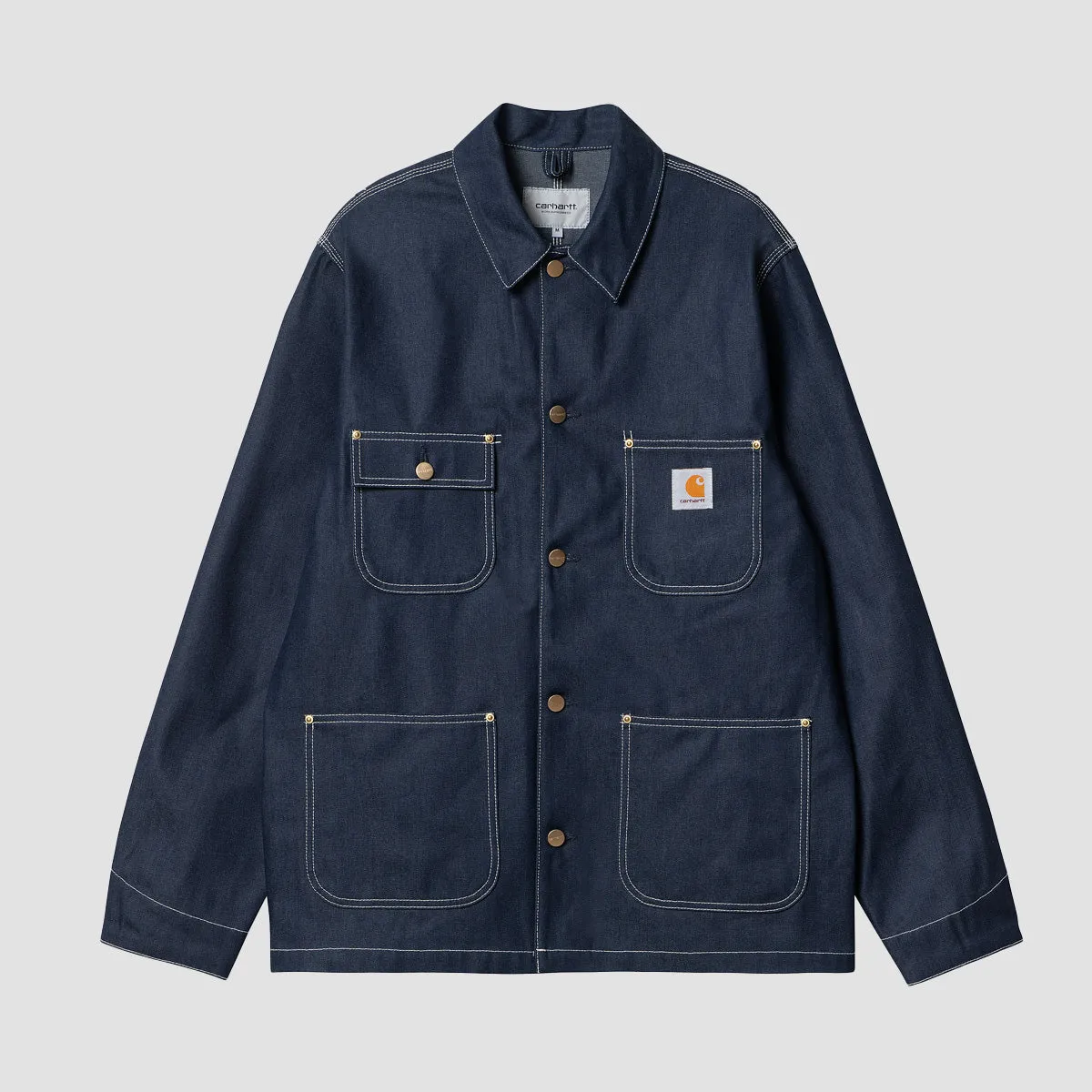 Carhartt WIP OG Chore Denim Coat Blue Rigid