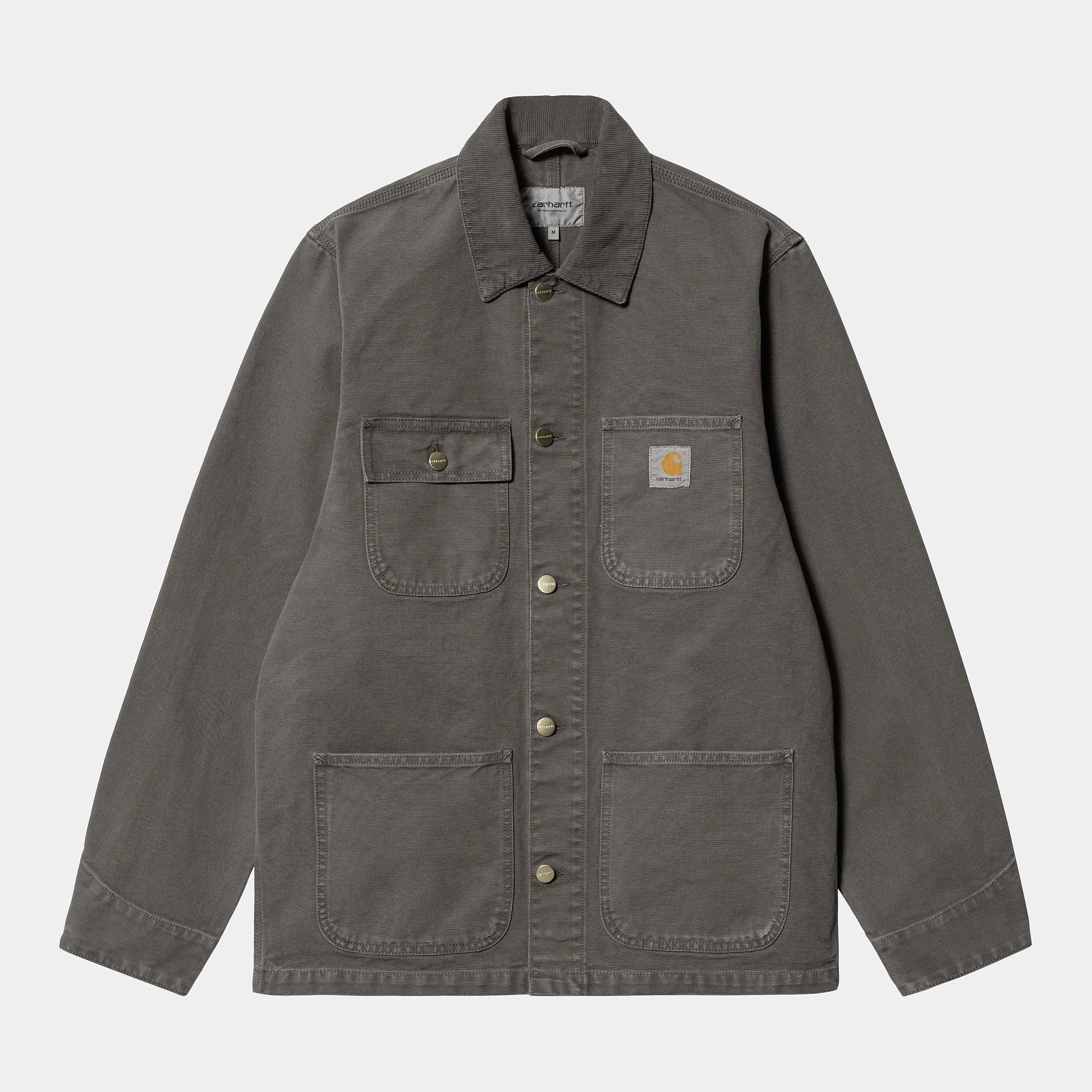 Carhartt WIP - Organic cotton Michigan Coat - Black / Faded