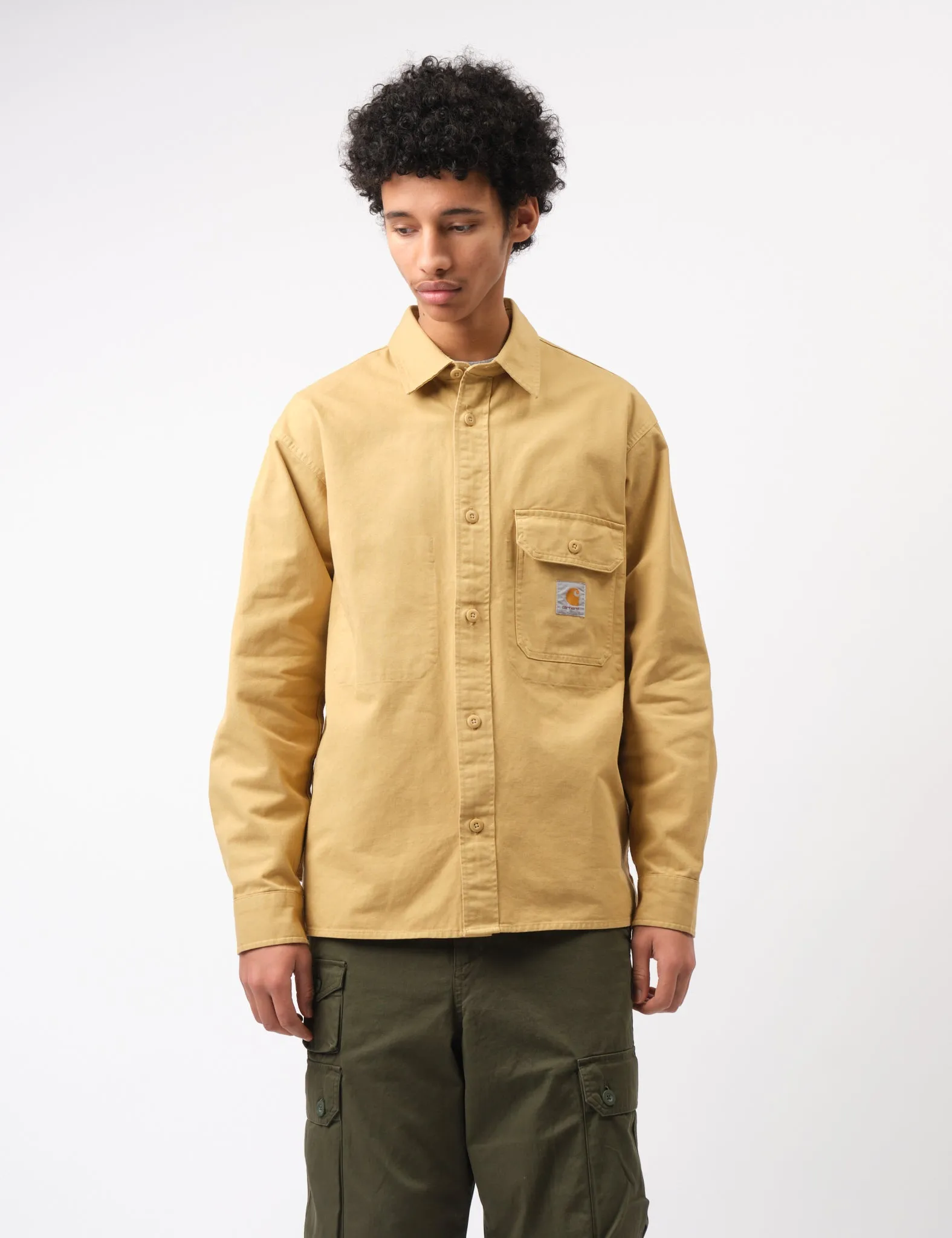 Carhartt-WIP Reno Over Shirt - Bourbon Brown