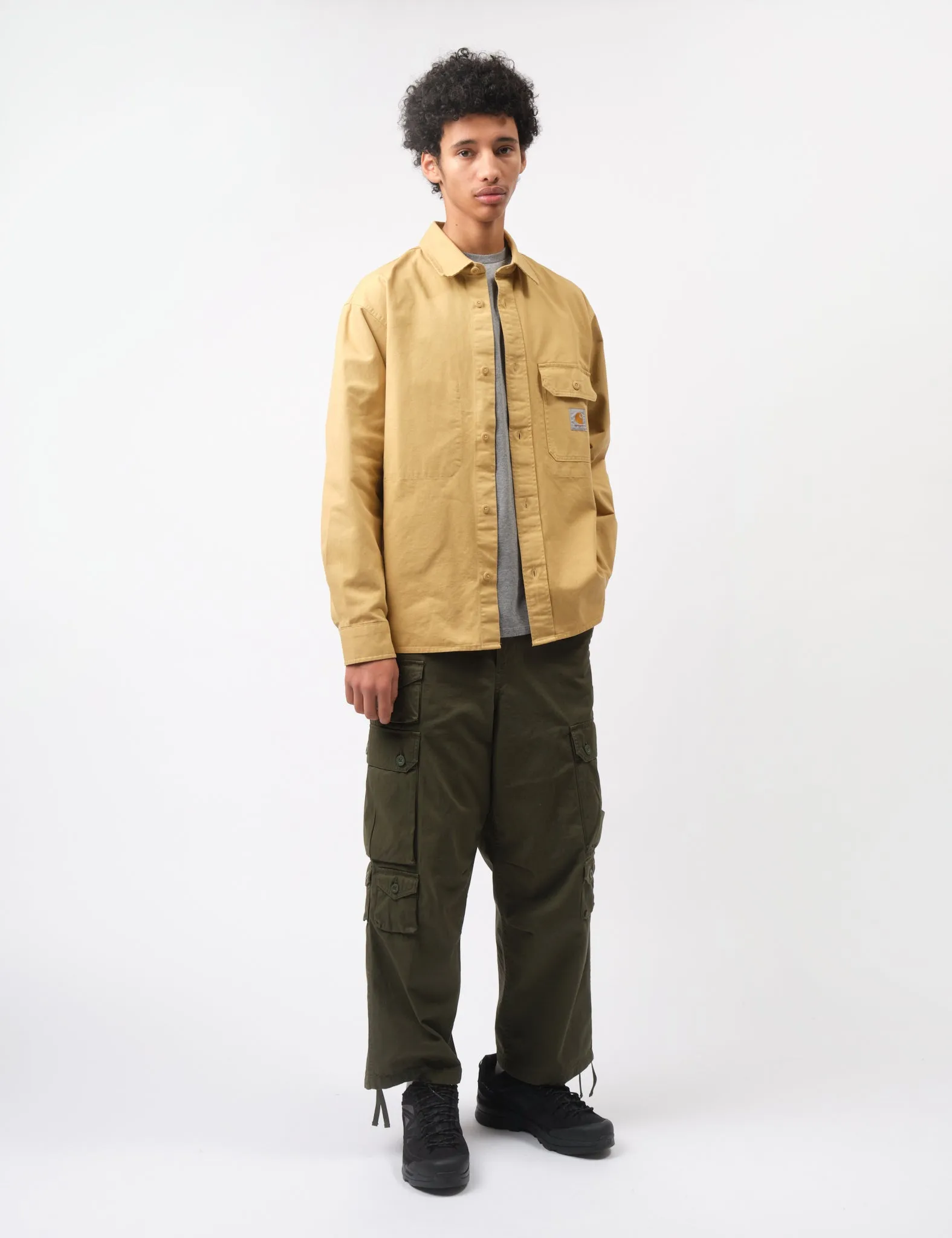 Carhartt-WIP Reno Over Shirt - Bourbon Brown