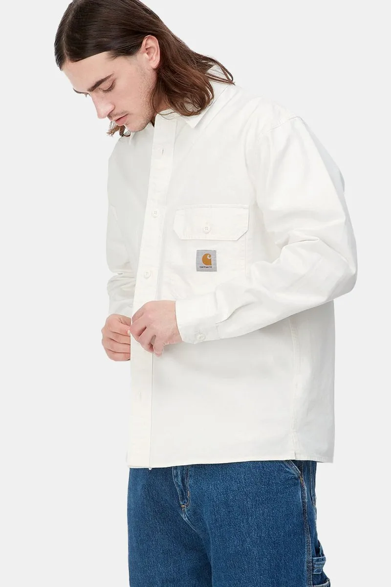 Carhartt WIP Reno Shirt Jacket (Off White)