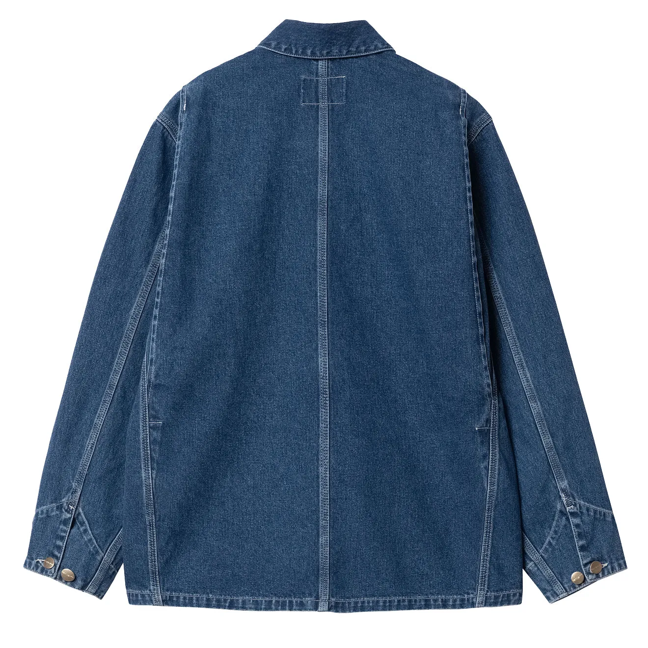 Carhartt WIP Womens OG Michigan Coat Blue Stone Washed