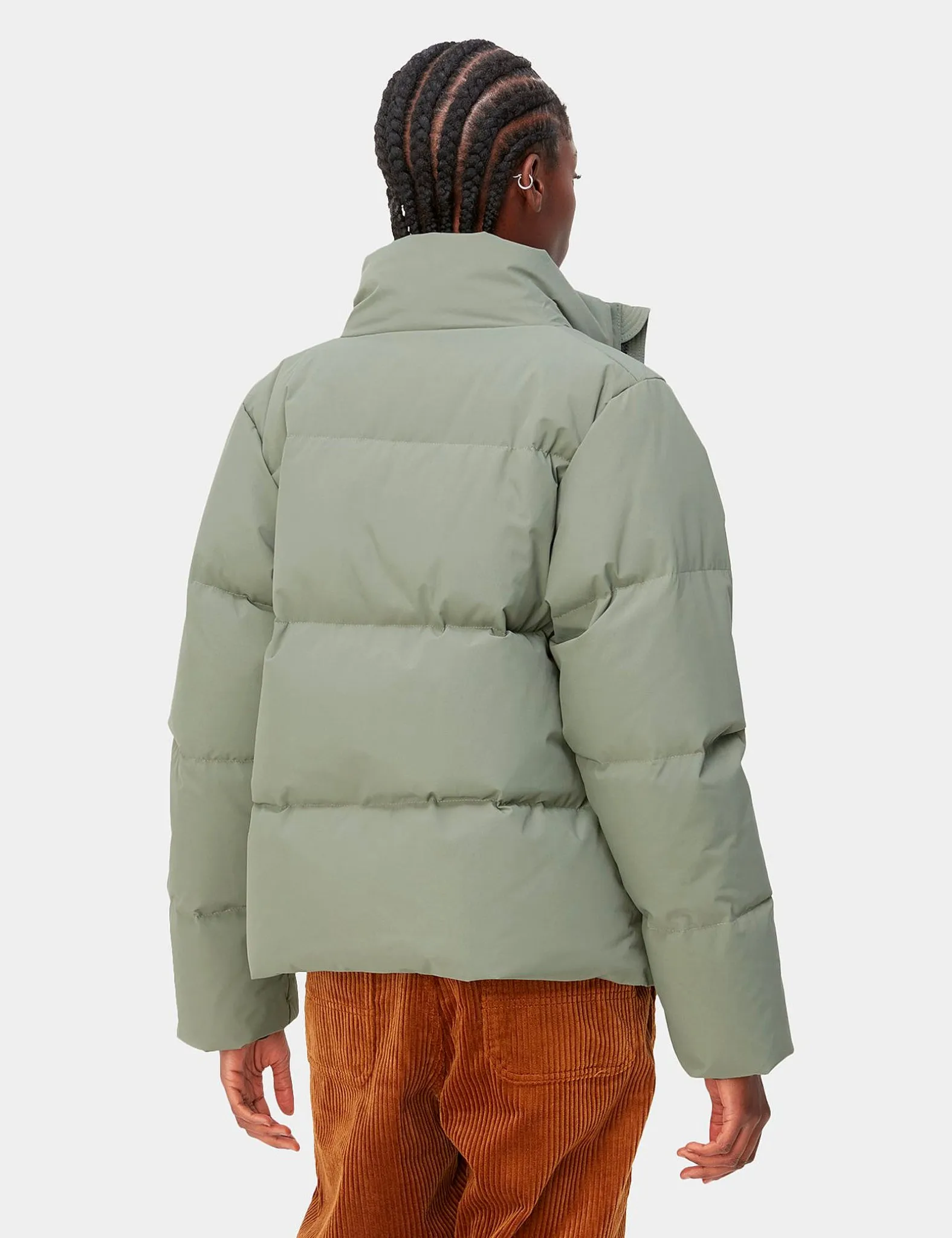 Carhartt-WIP Womens Yanie Jacket - Smoke Green