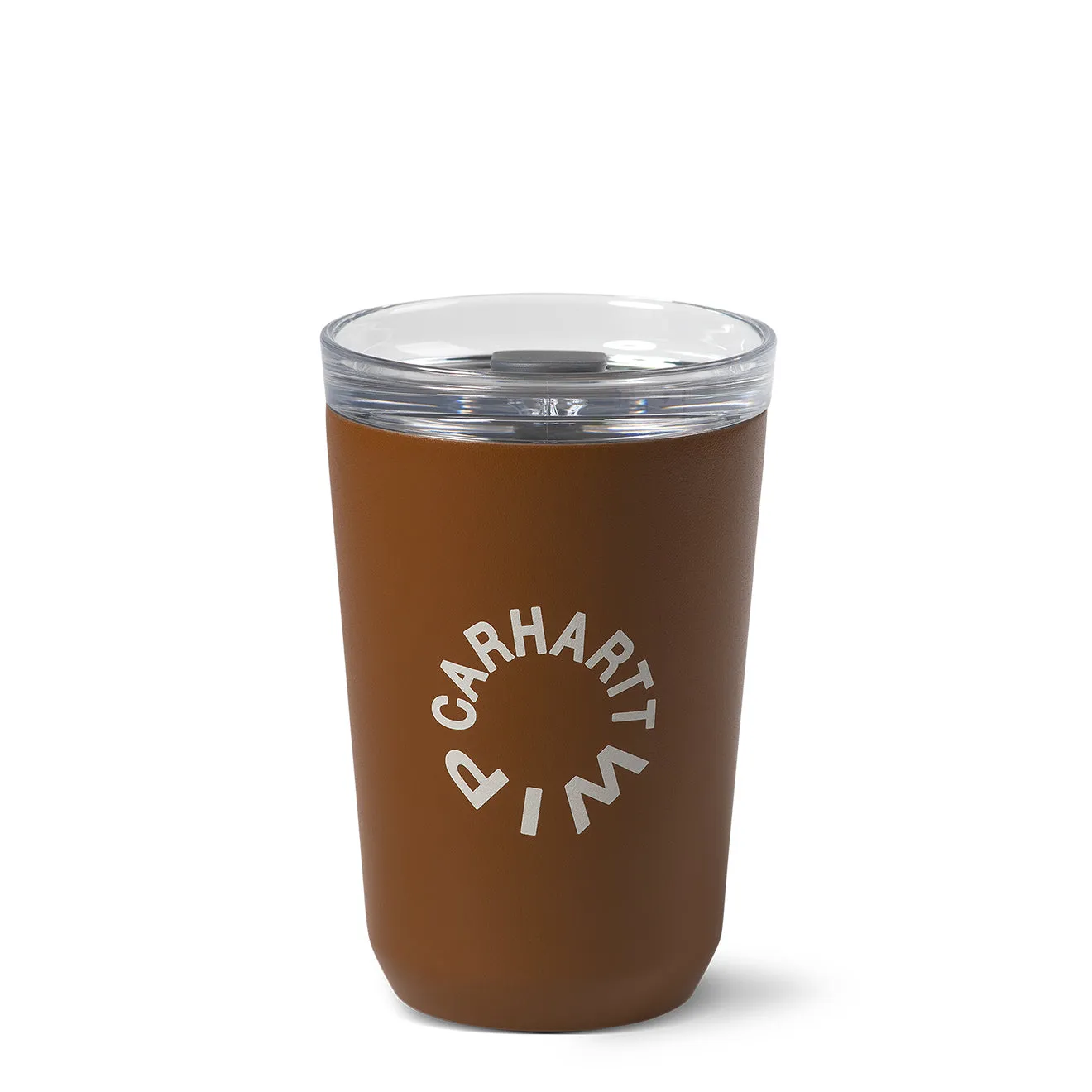 Carhartt WIP Work Varsity Kinto To Go Tumbler Stainless Steel Deep H Brown / Wax