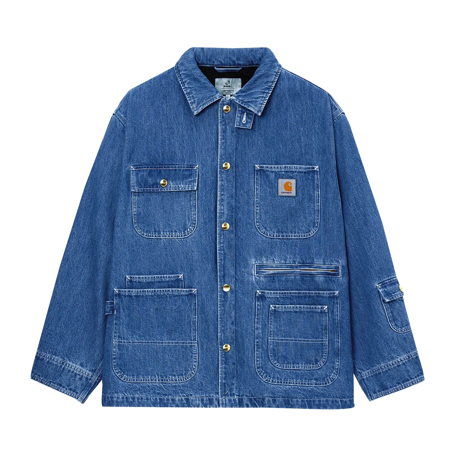 Carhartt WIP x INVINCIBLE Denim Chore Coat Max