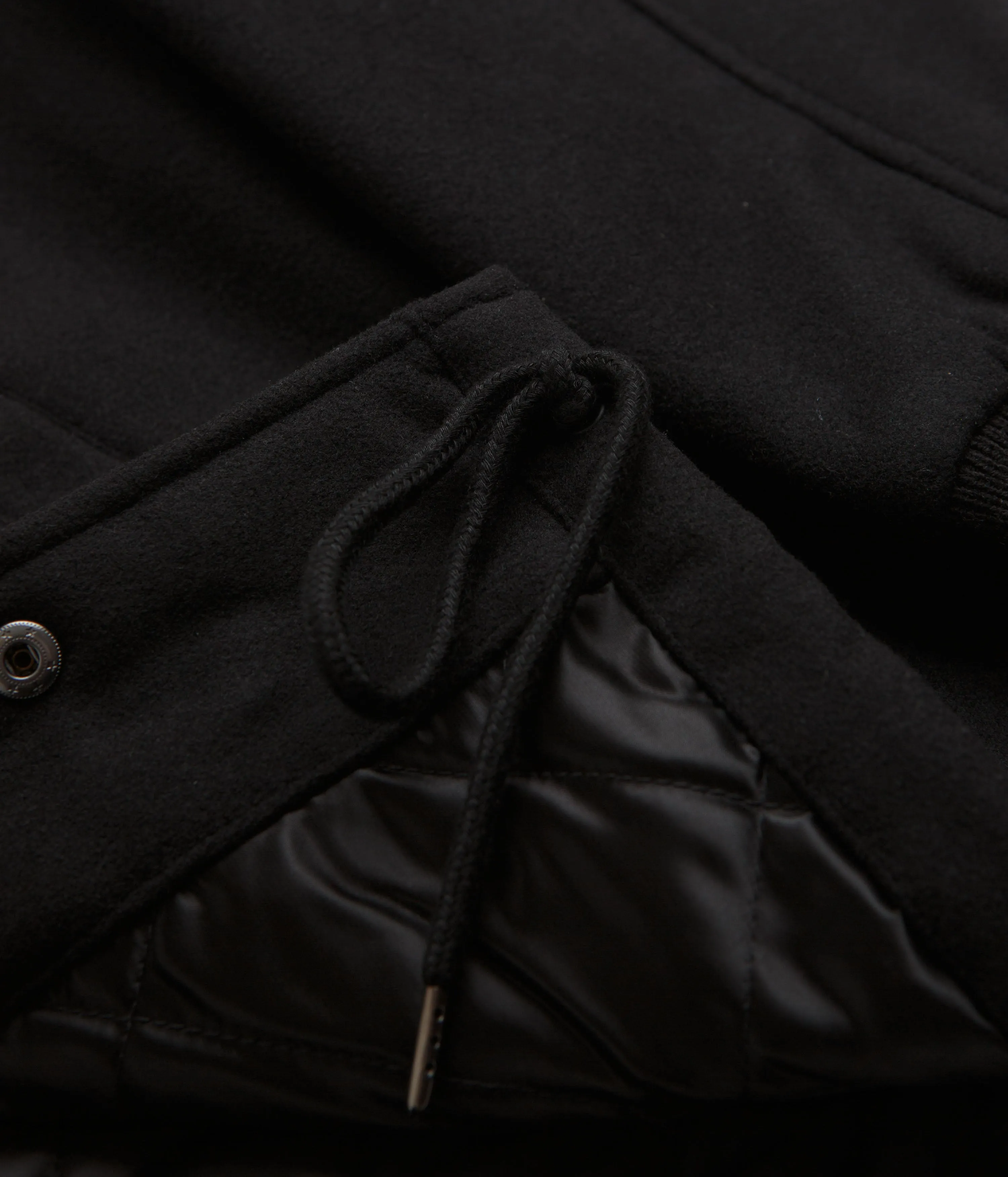 Carhartt Wool Coach Jacket - Black / Wax