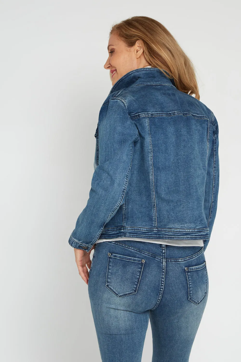 Carolyn Denim Jacket - Denim