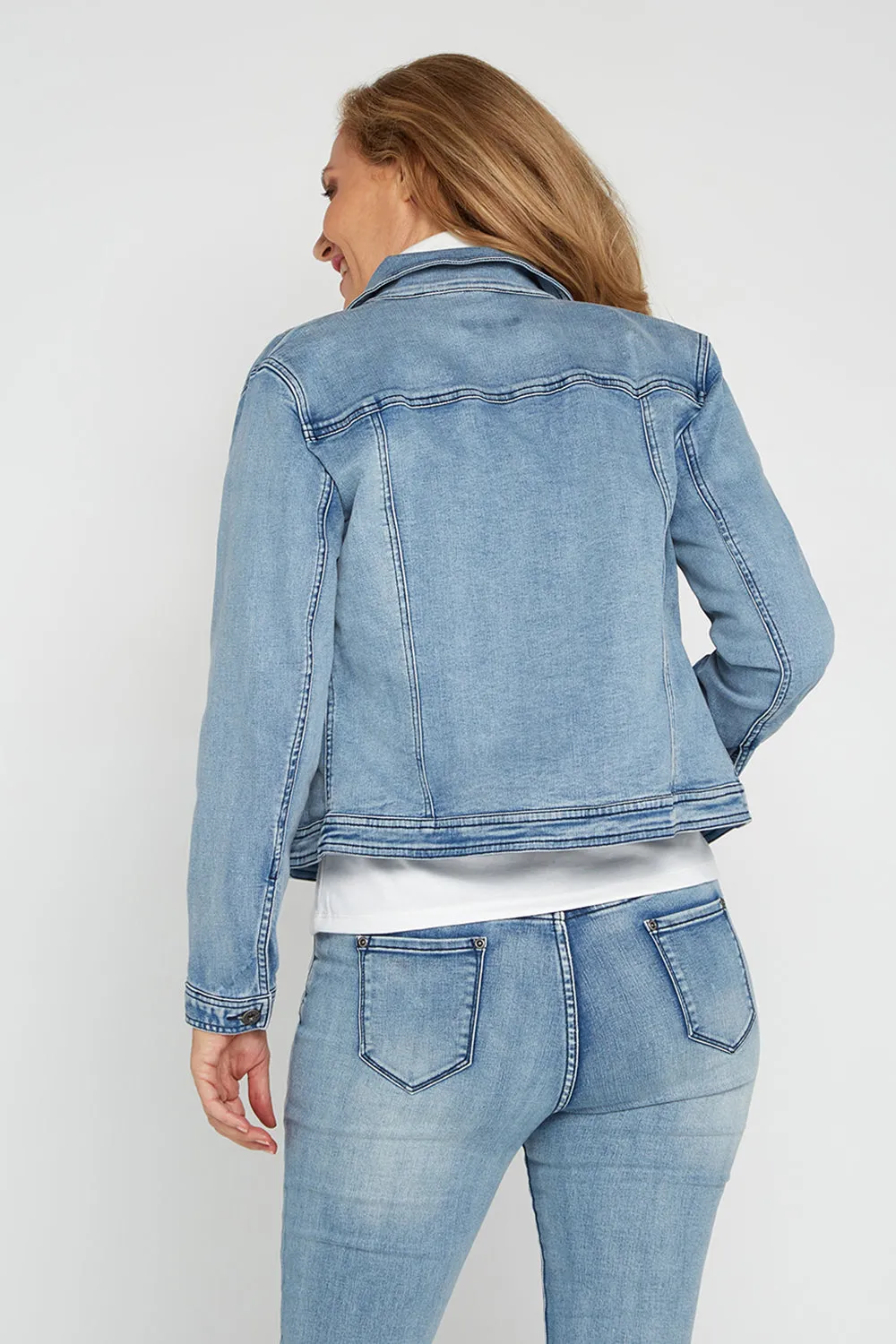 Carolyn Denim Jacket - Light Denim