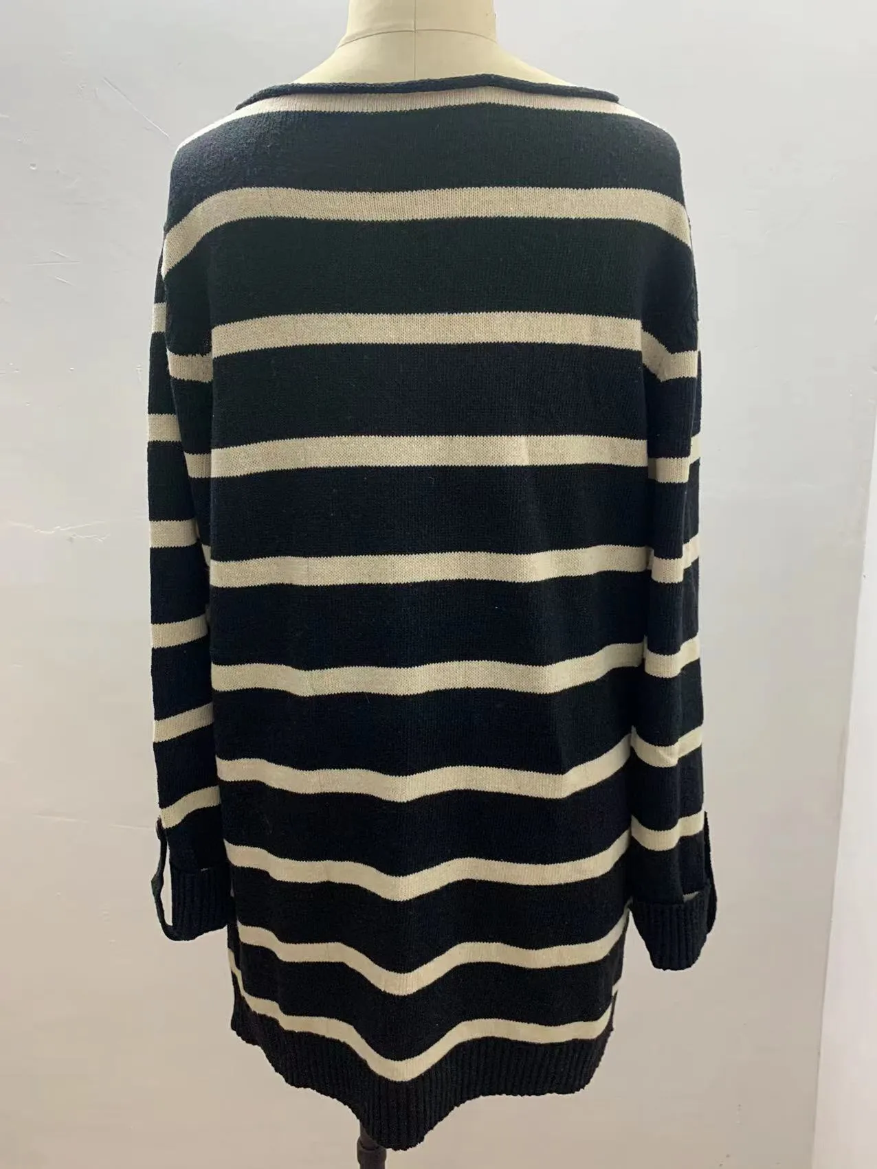 Cheryl Striped Crewneck Sweater