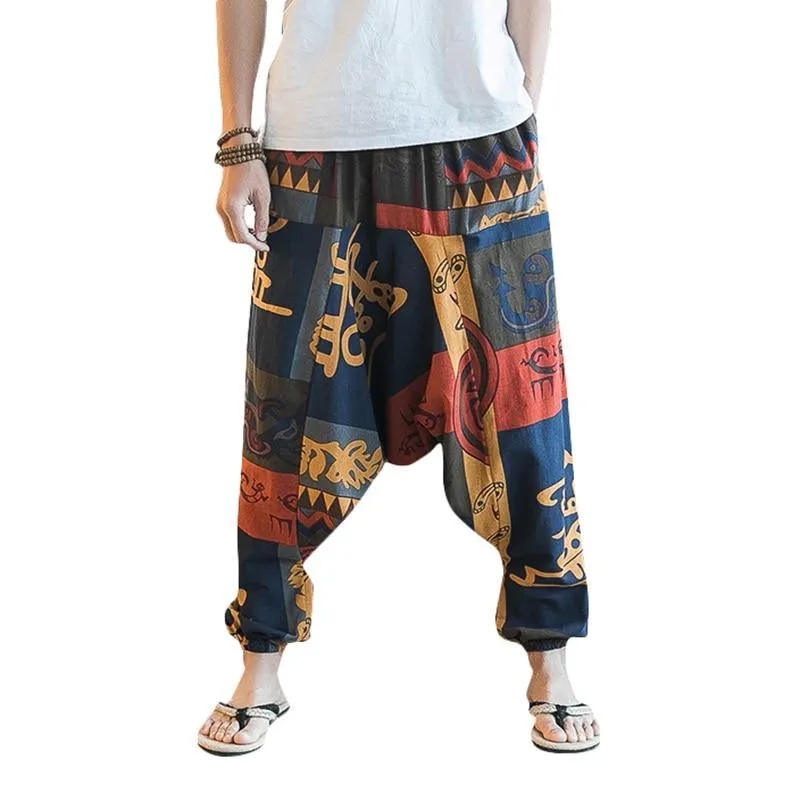 Chinese Linen Tribal Pant