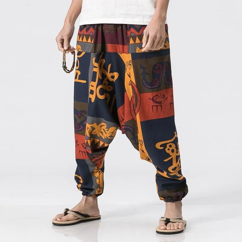 Chinese Linen Tribal Pant