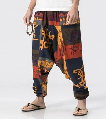 Chinese Linen Tribal Pant