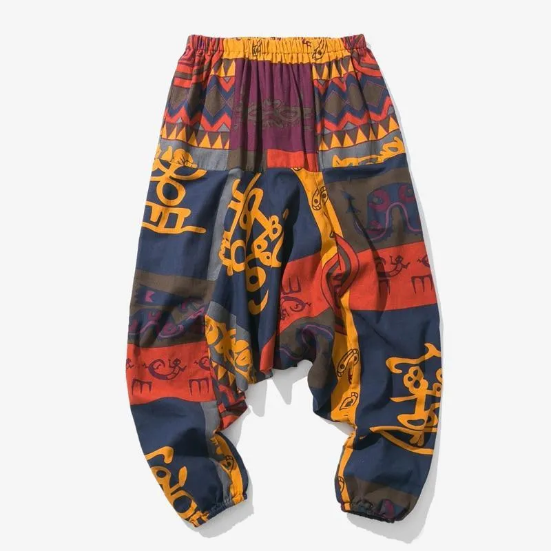 Chinese Linen Tribal Pant