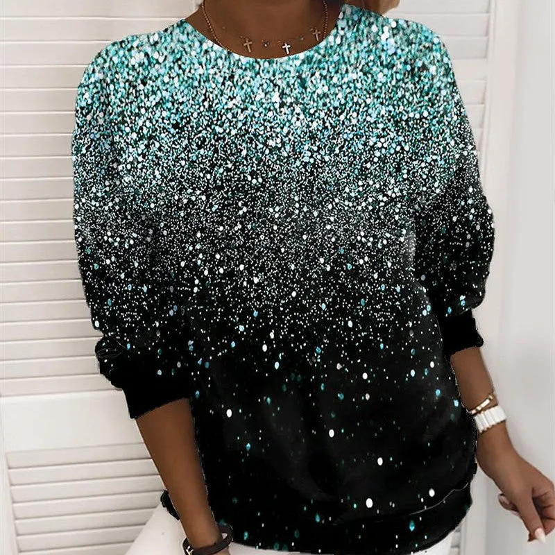 Christmas Sweater Women's 3D Digital Printing