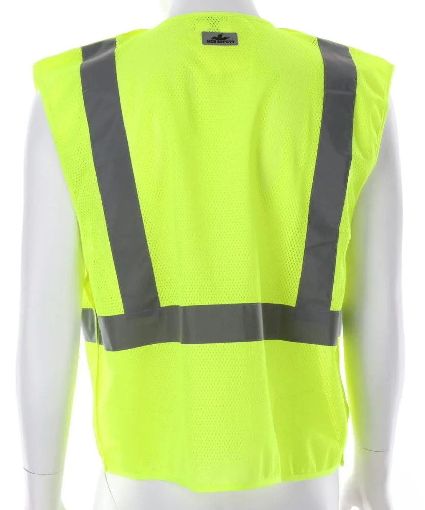 Class 2, Tear-Away, Poly Safety Vest, 2