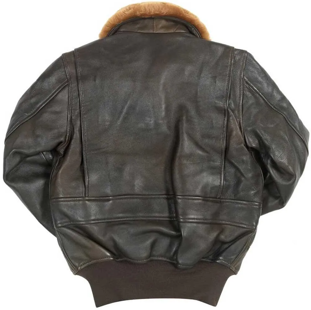 Cockpit USA Womens G-1 Leather Bomber Jacket