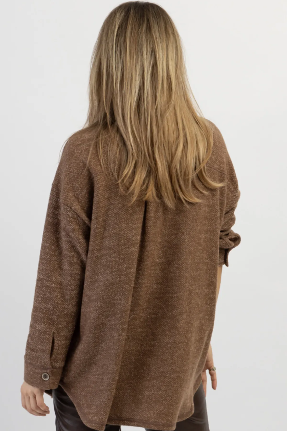 COCOA WOODSTOCK RELAXED SHIRT JACKET