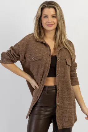 COCOA WOODSTOCK RELAXED SHIRT JACKET