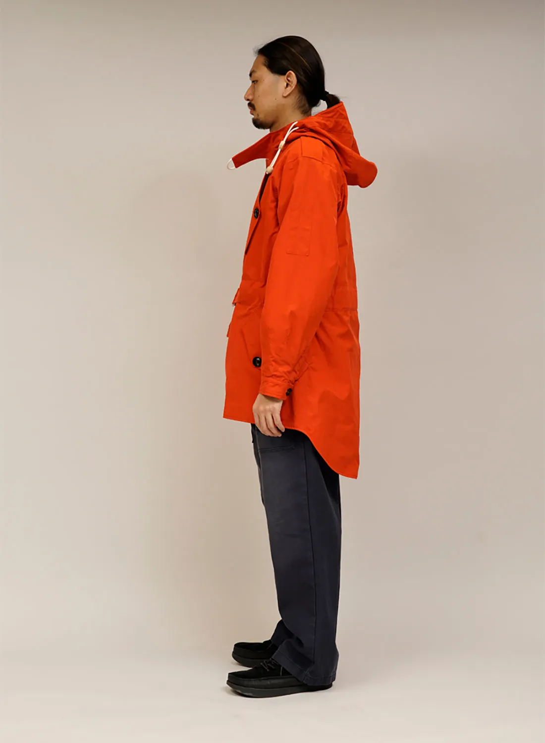 Cold Weather Parka in Orange