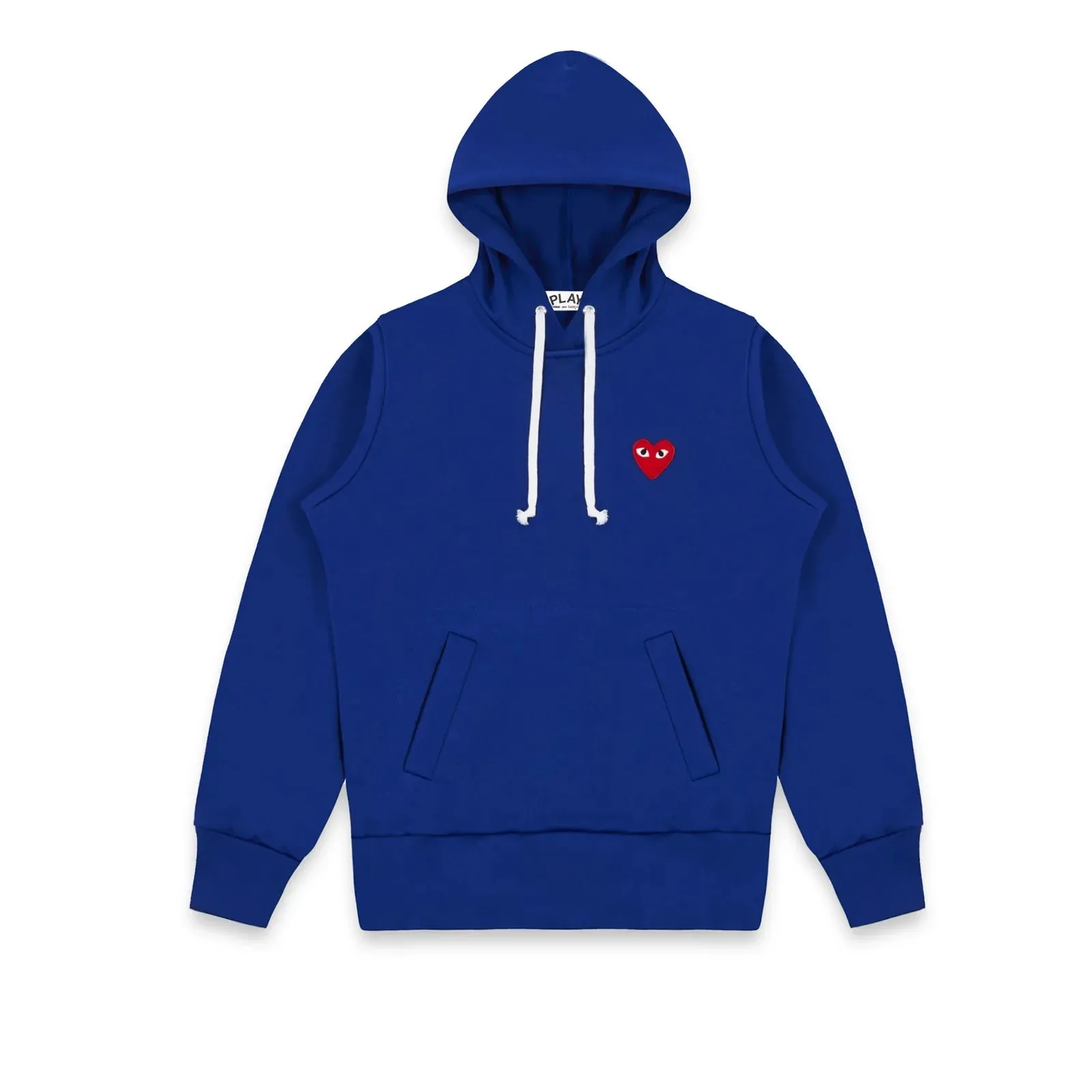 COMME des GARÇONS Play Hoodie Blue