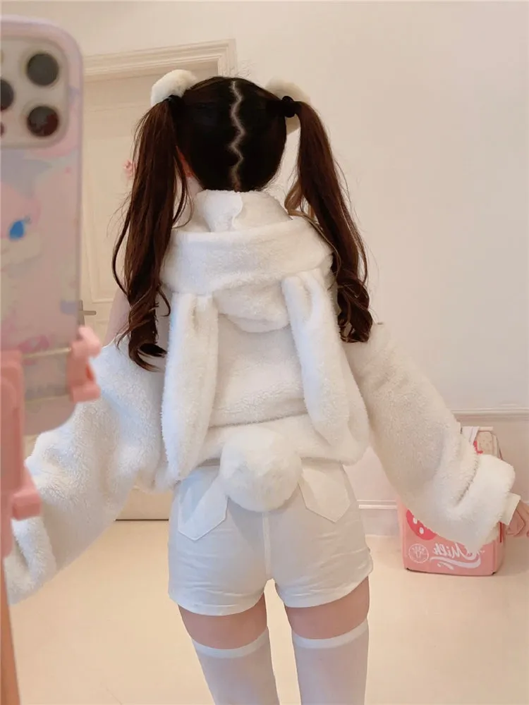 Cute Bunny Ears Hoodie PL51719