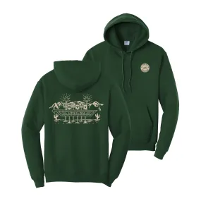 Delta Upsilon Western Vintage Motel Hoodie