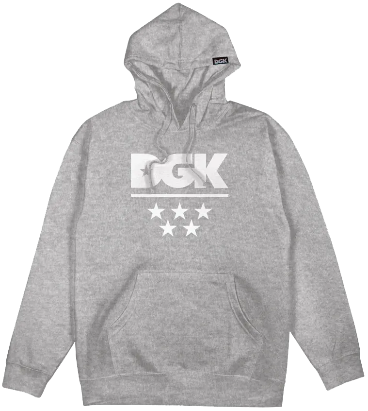 DGK All Star Hoodie, Gunmetal