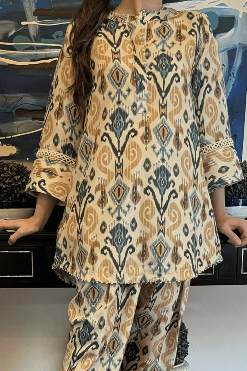 Digitally printed Winter Shawl 2024-'25 - Desert Dream