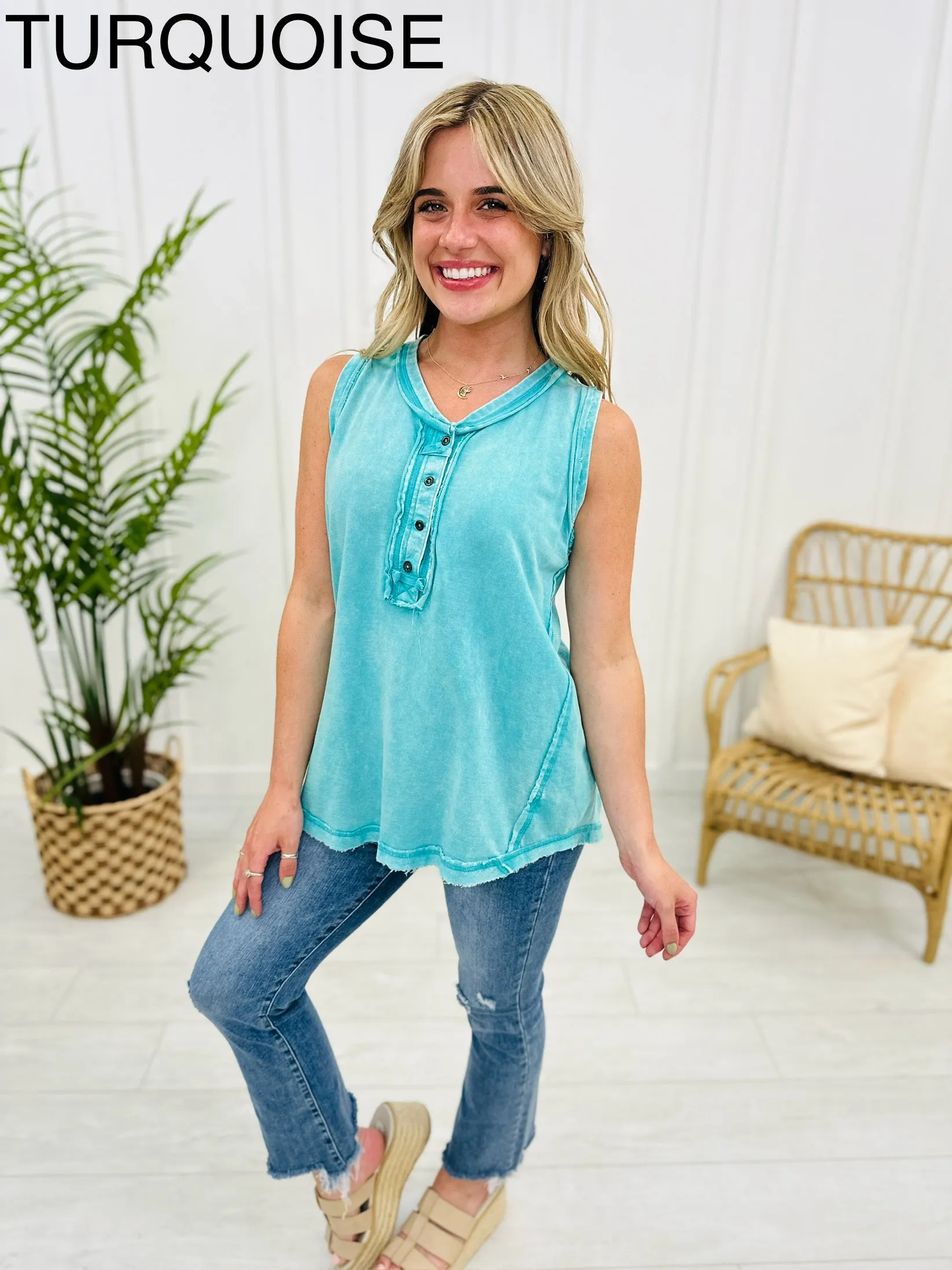 DOORBUSTER! All Spotlights On Me Tank Top- Multiple Colors!