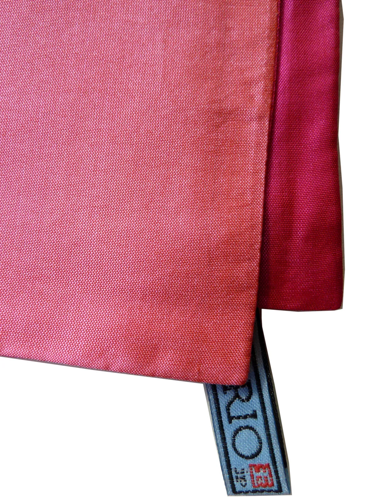 Double Sided Evening Shawl Fuchsia Hot Orange